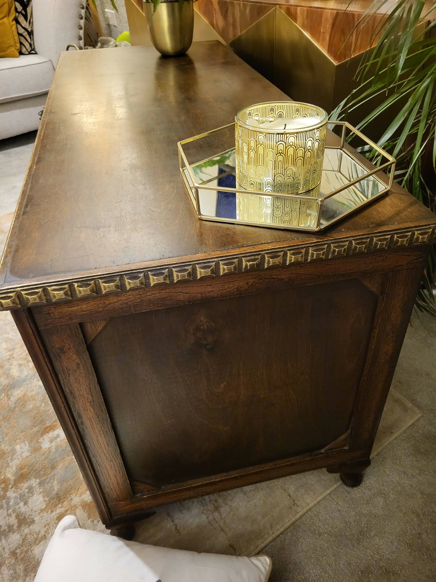 Huge Antique Coffer - refurbished