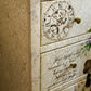 “Sold” Stunning Skull & Flowers Chest of Drawers