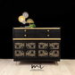 Black Vintage Nathan Squares Sideboard