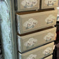 Tallboy Six Vintage Drawer Chest of Drawers