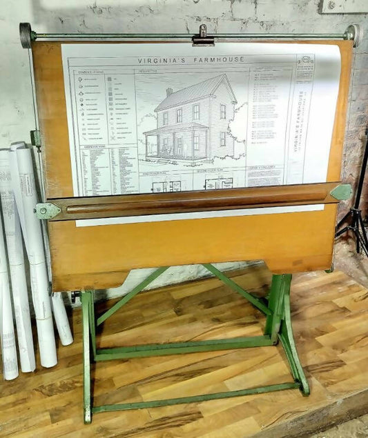 Vintage Architects Drawing Board