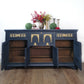 Navy Antique Old charm sideboard