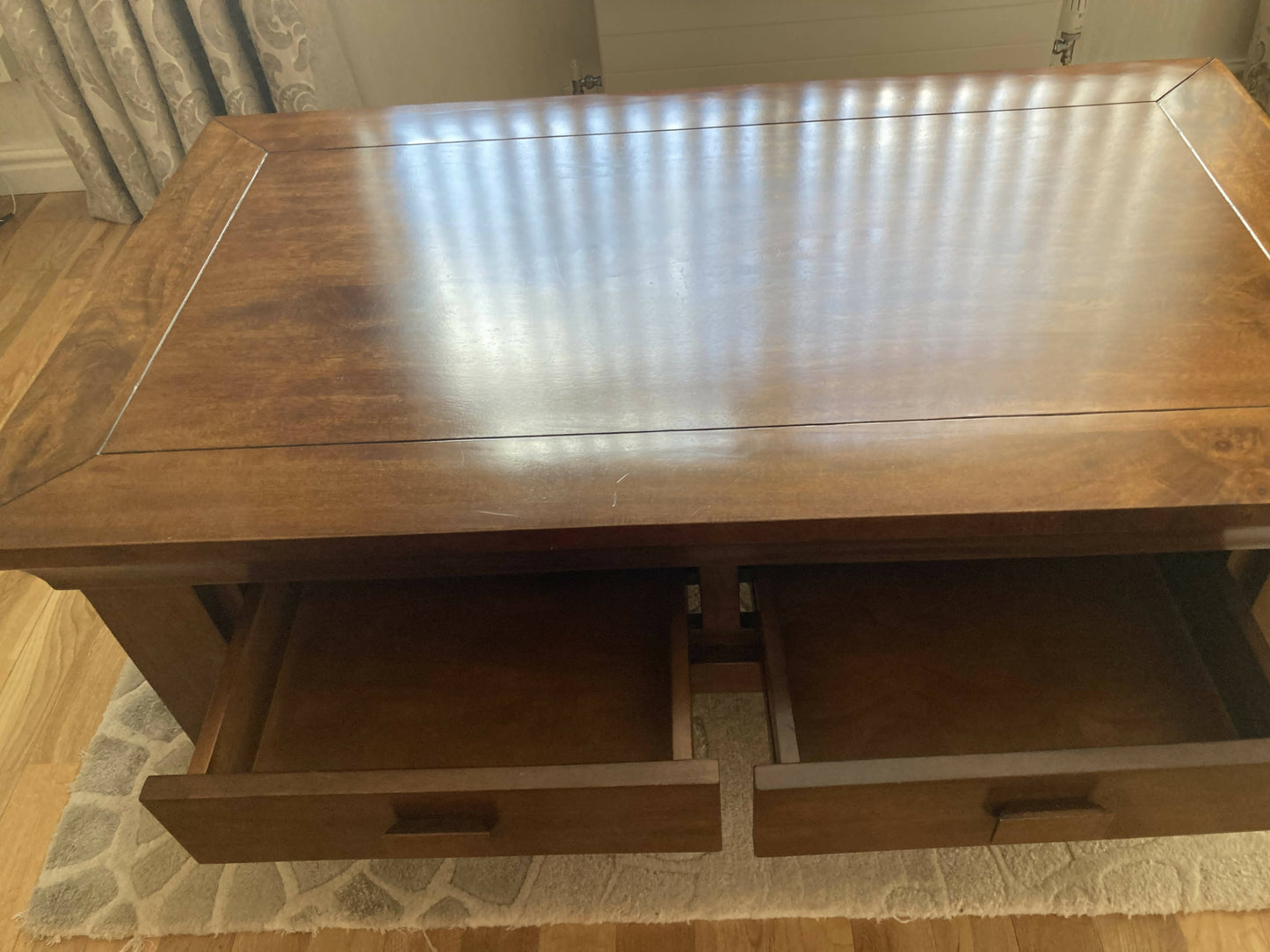 Vintage Solid Wood Coffee Table