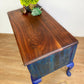 Rosewood Blue Dressing Table/Desk