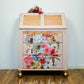 Vintage handpainted writing desk / bureau, Working from home, made to order, writing desk, desk