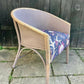 Lloyd Loom 1950s Boudoir / Cocktail Chair