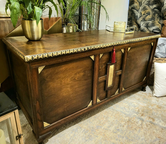 Huge Antique Coffer - refurbished