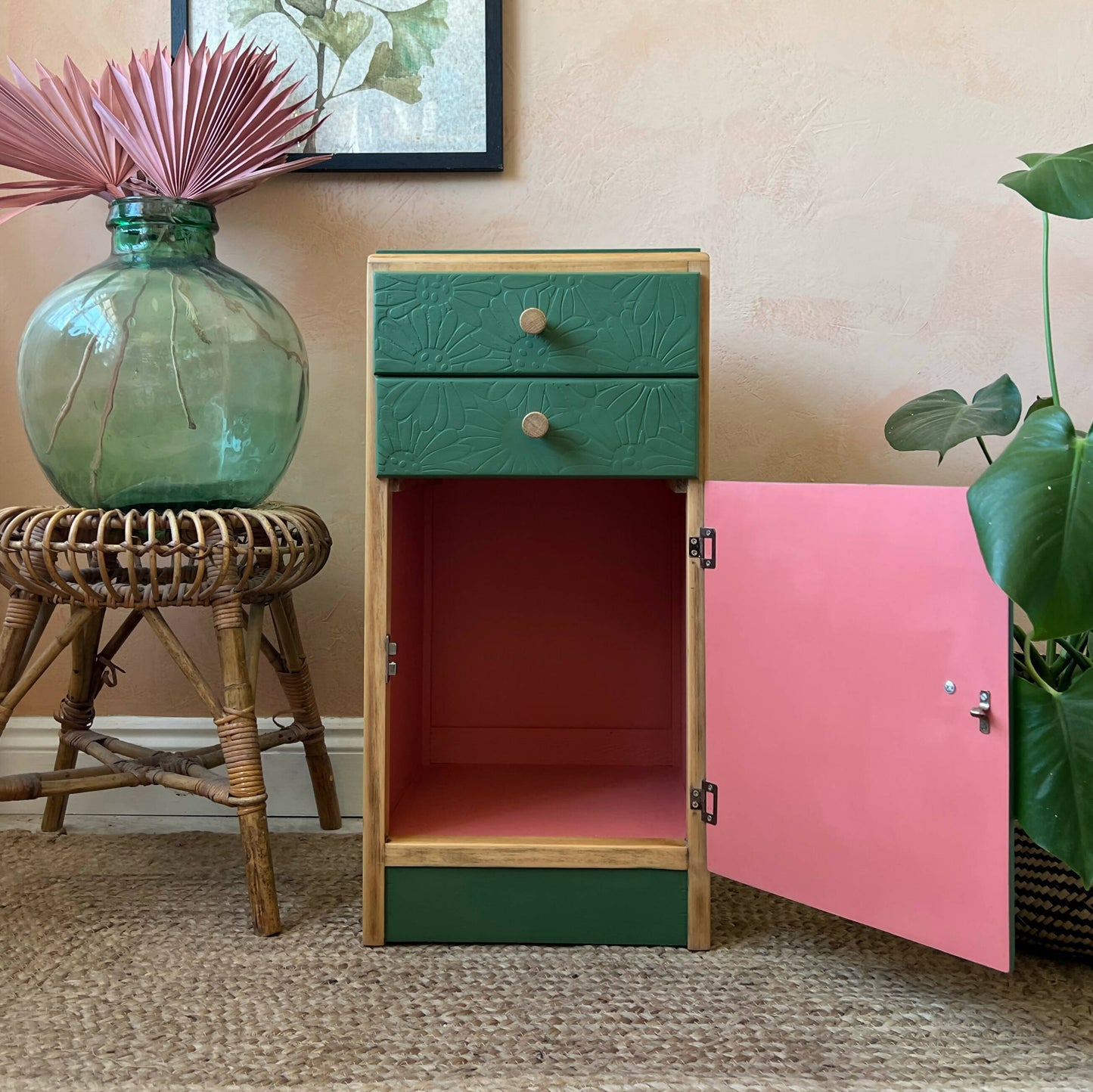 Vintage retro side table