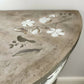 Half Moon Table, Side Table, French Table, Farmhouse Table, Rustic Table