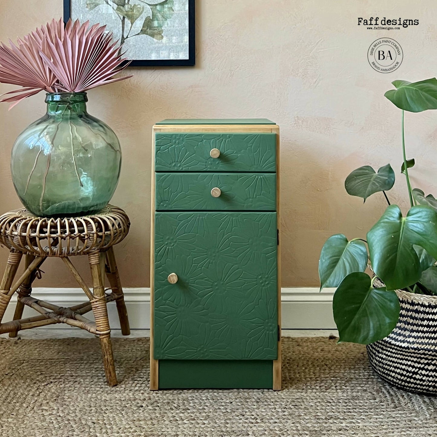 Vintage retro side table