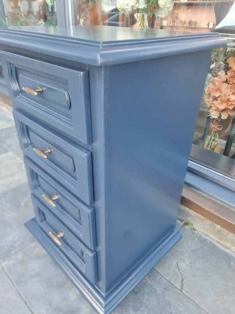 French Vintage Bedside Chest of Drawers