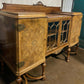 Edwardian Burl Walnut sideboard