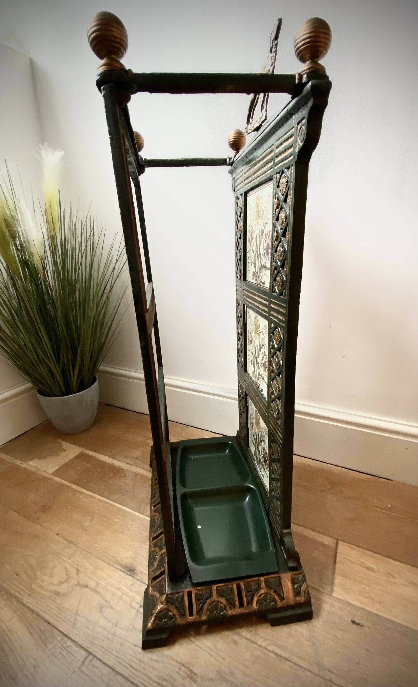 Vintage Cast Iron Umbrella Stand