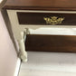 Farmhouse Vintage Console Table Hallway Table With 2 Drawers