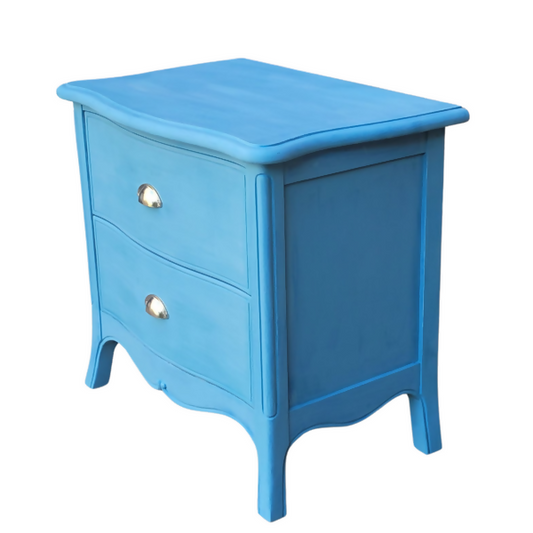 Bedside Table Topaz Blue