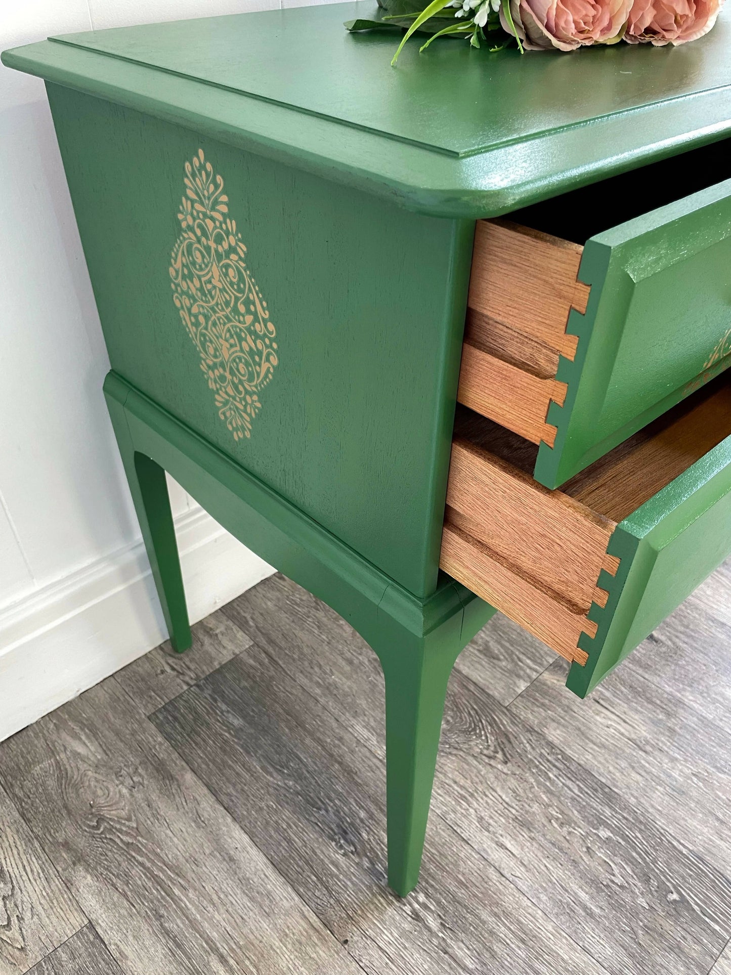 Green Stag Dressing Table/Desk