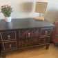 Mid century hardwood cabinet / Chest of drawers