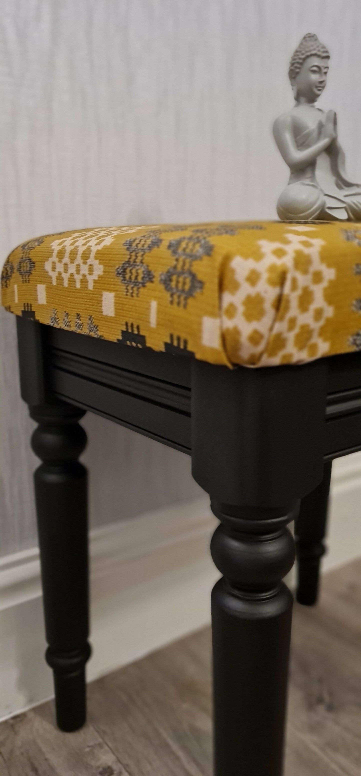 Welsh Blanket Tapestry Stool