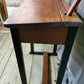 Vintage Desk black and original wood