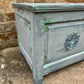 Blue Vintage Ottoman / Bed Box