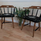 Pair of Wooden Farm Chairs