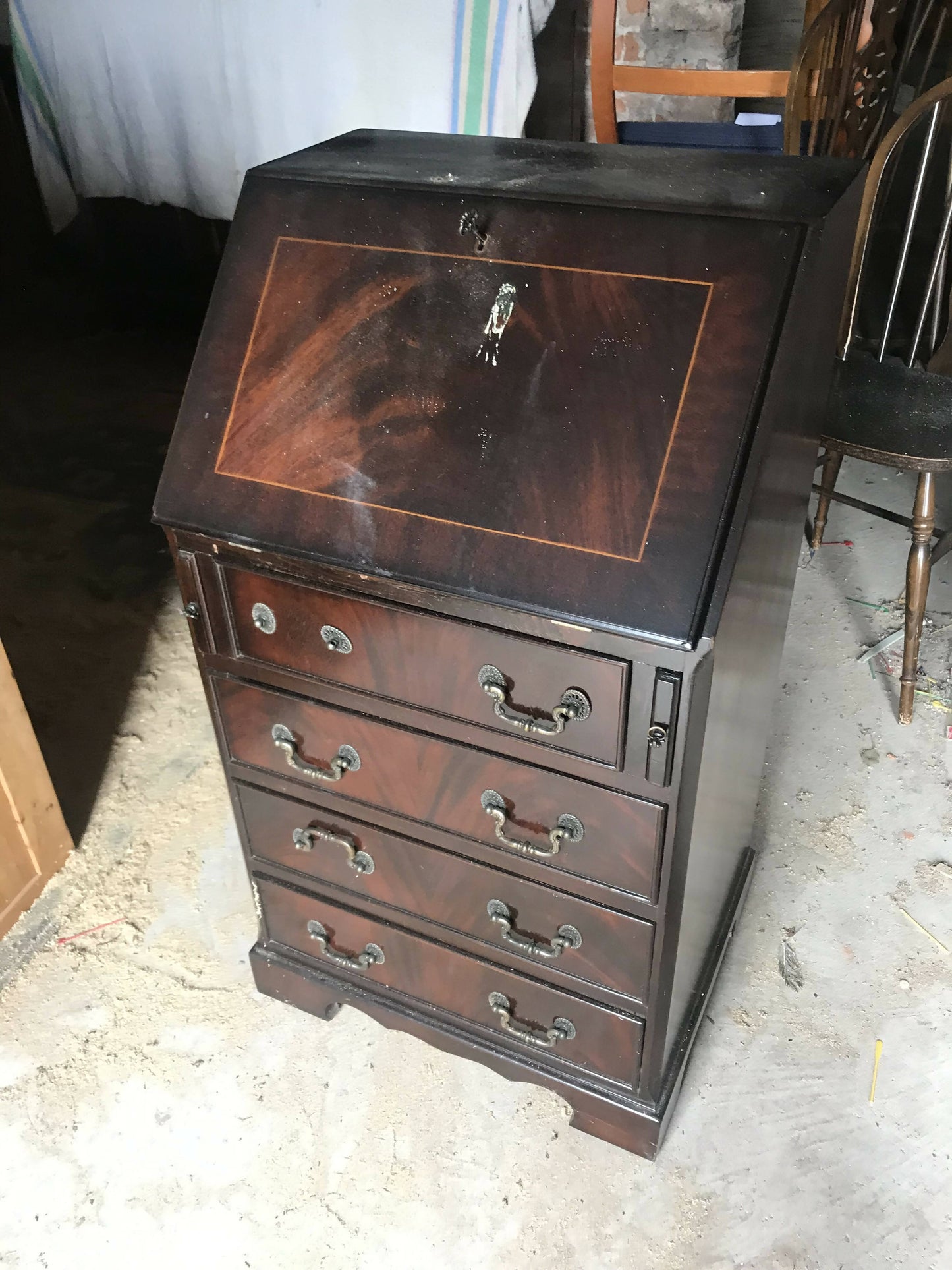 Small vintage writing desk