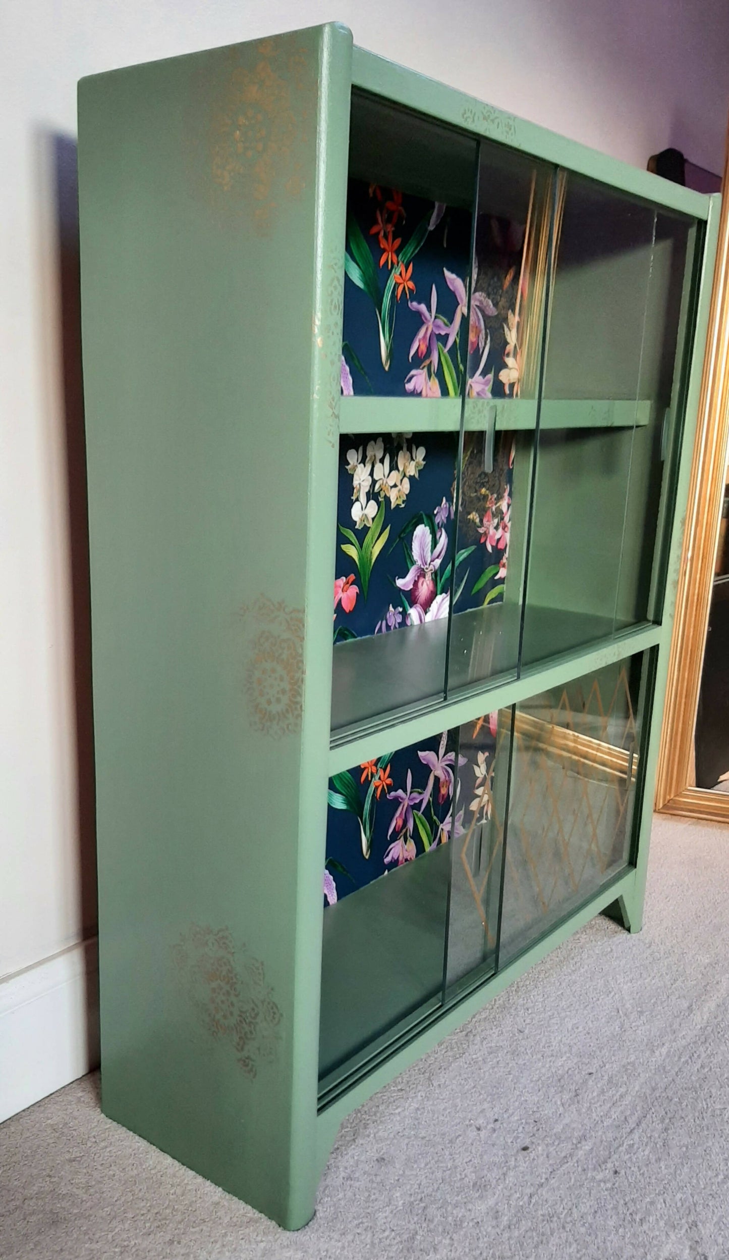 ‘Orchid Garden’ - Cocktail Cabinet/ Display Cabinet