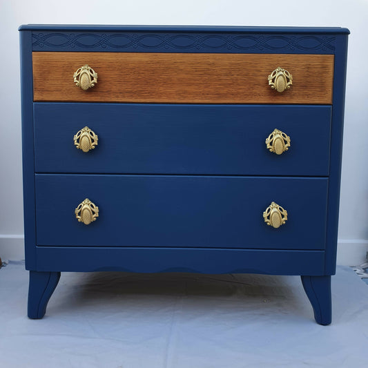 Navy Blue Lebus Drawers