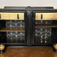 Black and Gold Art Deco Sideboard