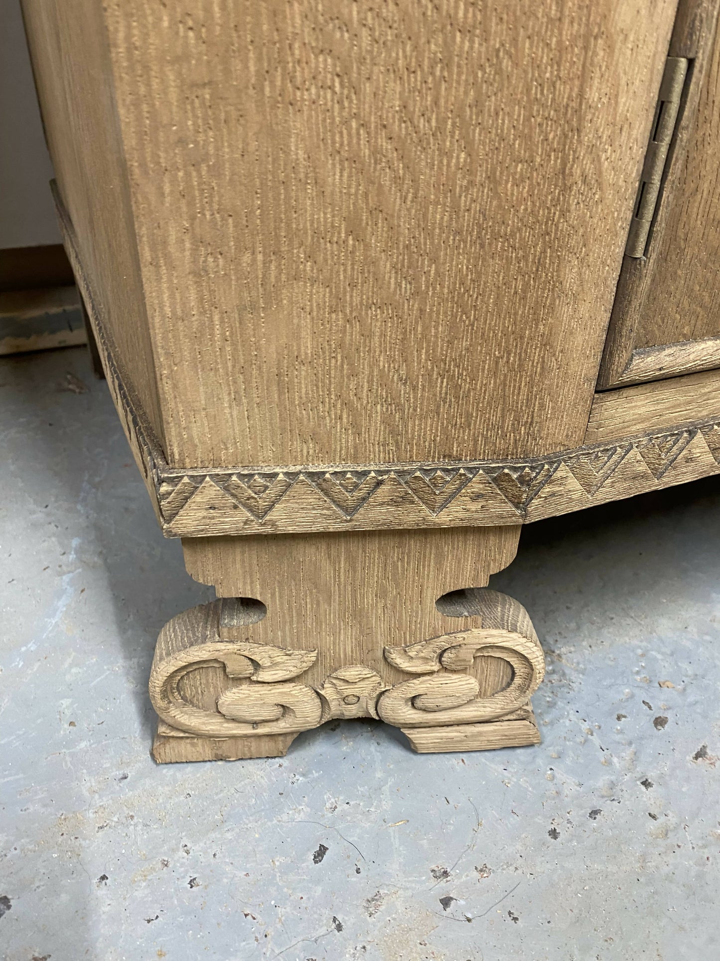 Stripped Oak Sideboard