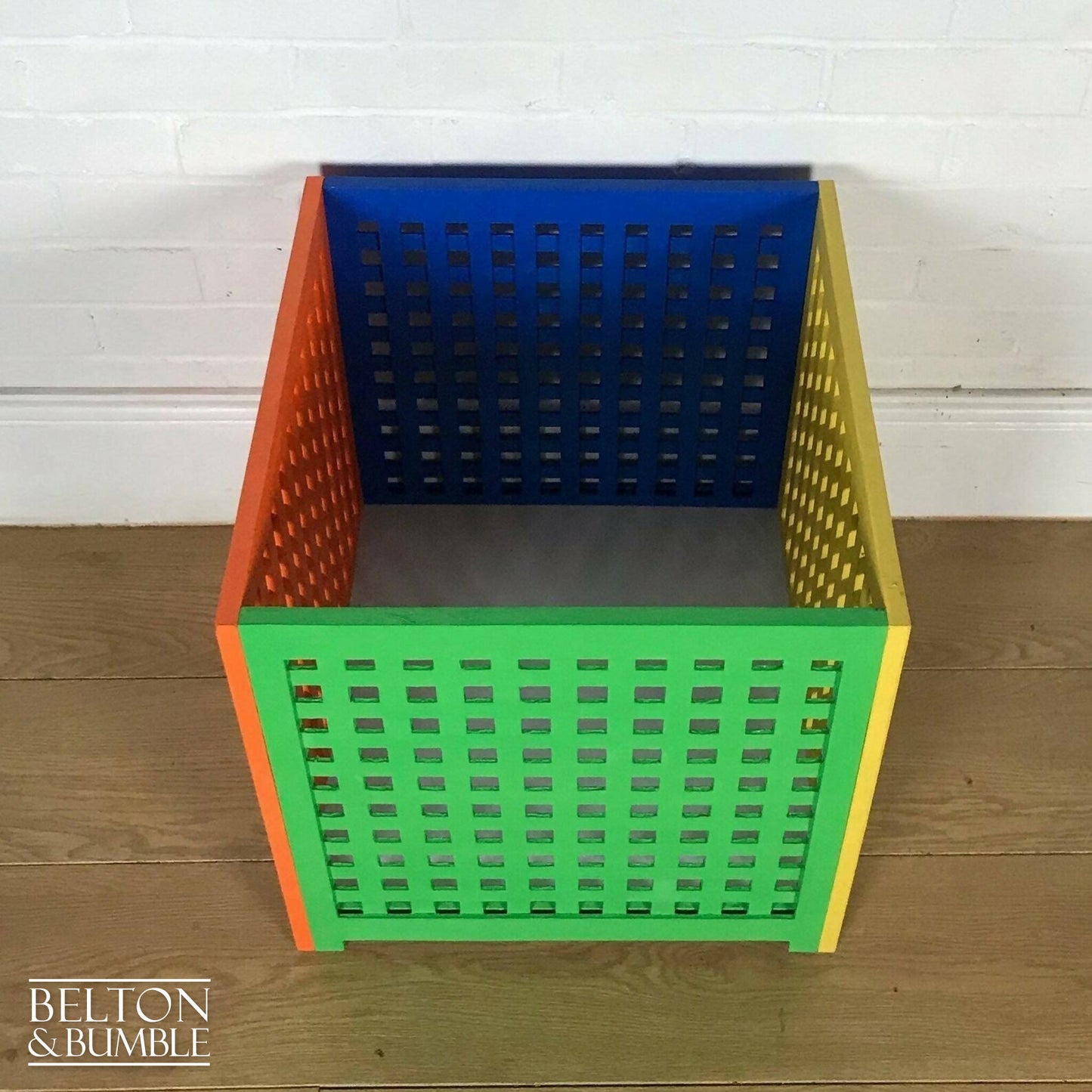 Children’s Multi-Coloured Toy Storage Box