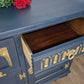 Navy Antique Old charm sideboard