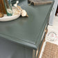SOLD!! Do not Order! Green Vintage sideboard Antique server Dresser buffet sideboard Victorian inspired reproduction