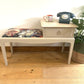 Stag retro telephone table/hallway bench