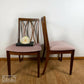 Pink G Plan Chairs (3)