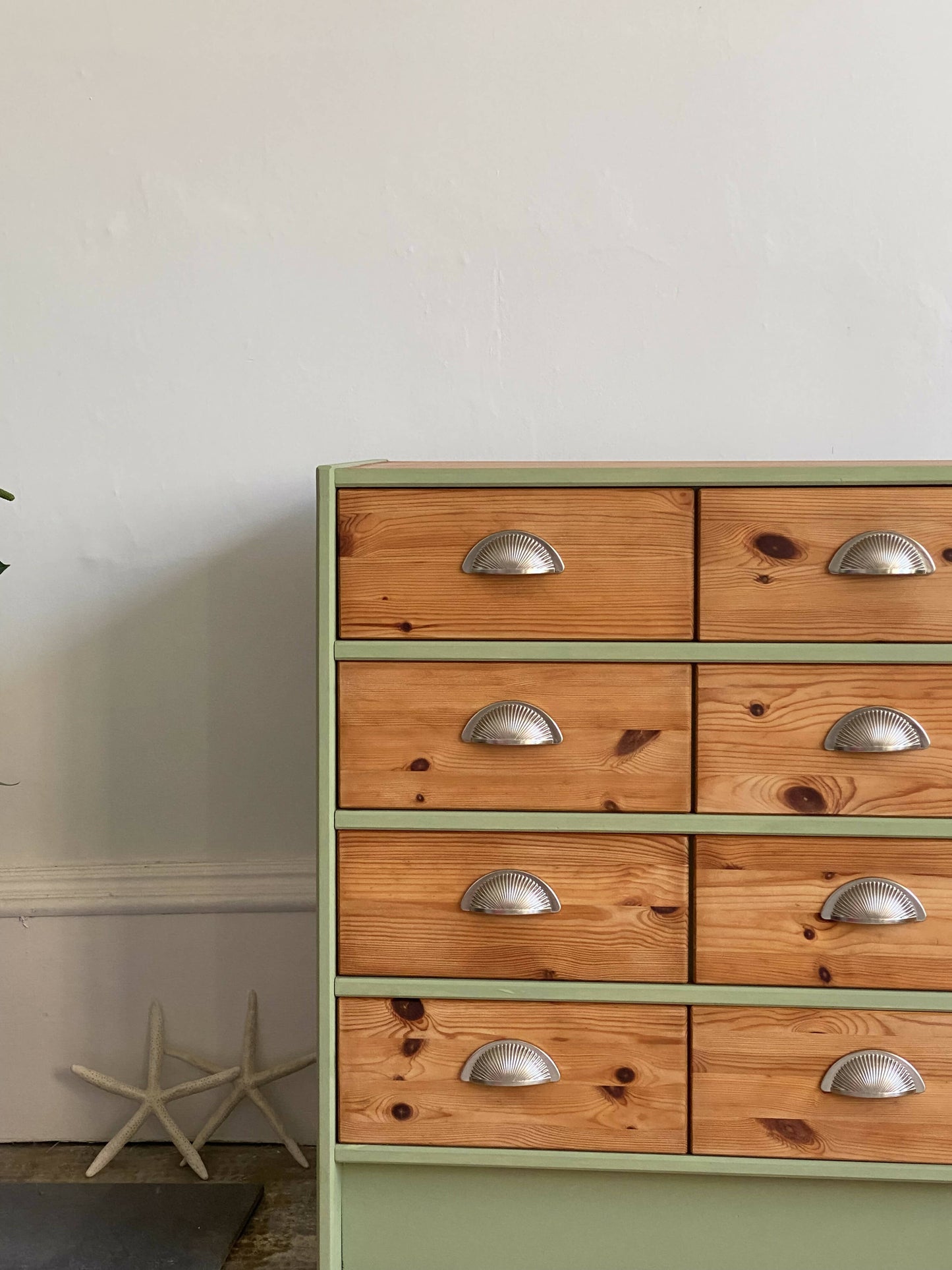 Vintage Merchants Chest of Drawers