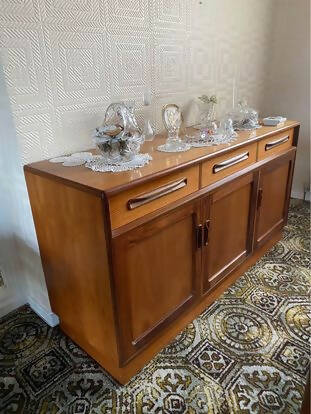 Retro Teak 1960s G Plan Fresco Plinth Sideboard