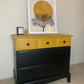 Funky 'Dipped' effect Refinished Stag Chest of Drawers